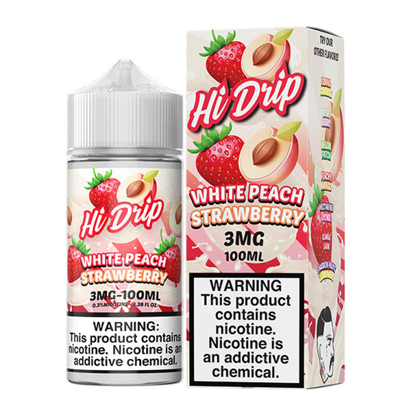 Hi-Drip White Peach Strawberry E-Liquid