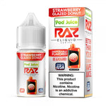 RAZ x Pod Juice Salts Strawberry Glazed Donut