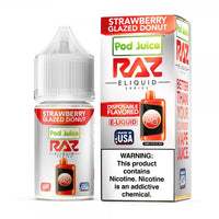 RAZ x Pod Juice Salts Strawberry Glazed Donut