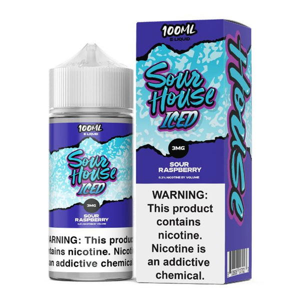 Sour House Iced Sour Raspberry E-Liquid