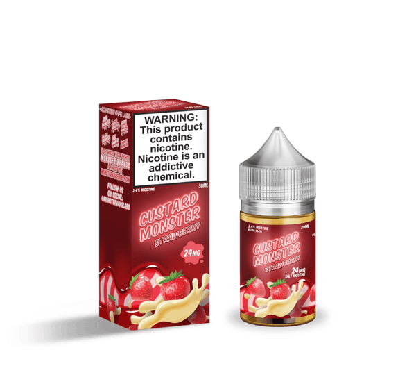 Custard Monster Salts Strawberry