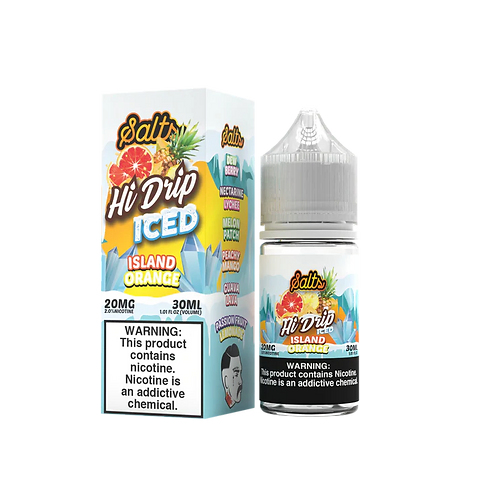 Hi-Drip Salts Island Orange Iced