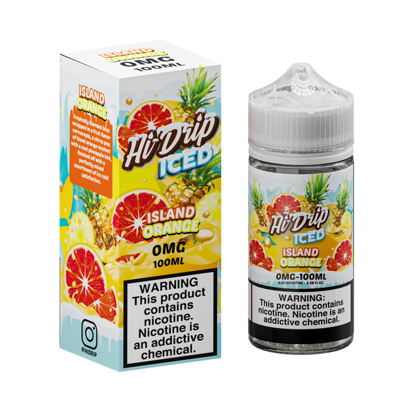 Hi-Drip Island Orange Iced E-Liquid