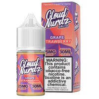 Cloud Nurdz Salts Grape Strawberry