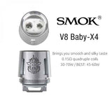 Resistencia X4 para TFV8 Baby Beast (0.15 ohmios)